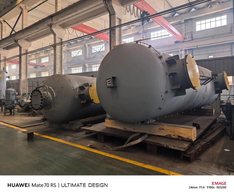 壓力容器 部分制作中的容器設備,如有需要聯(lián)系! #江陰